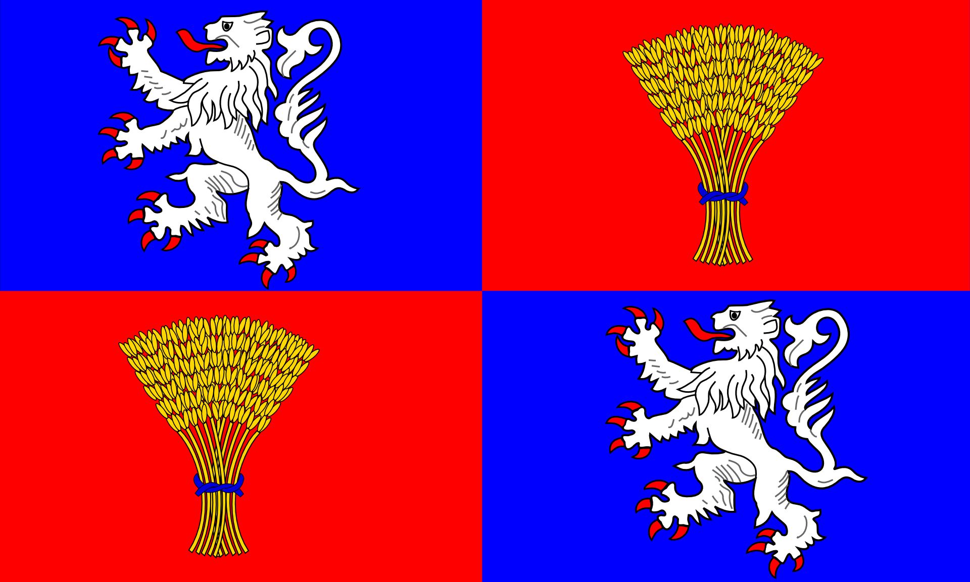 Flagge Gascogne